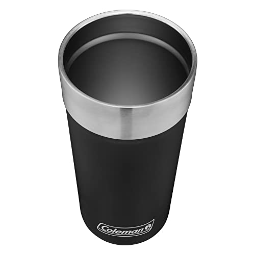 Copo Térmico com Tampa 600ml Preto Coleman