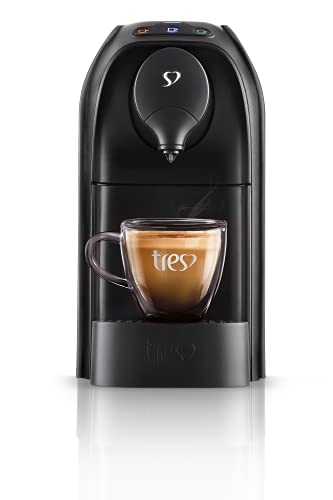 Cafeteira Espresso Três, Passione, Preta, 220V, 3 Corações