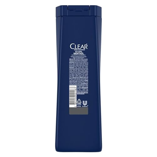 Clear, Shampoo Men Anticaspa, Ice Cool Menthol , 400ml