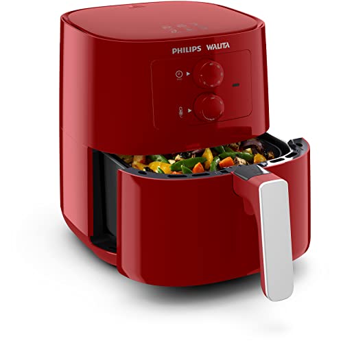 Fritadeira Airfryer Série 3000, Philips Walita, com 4.1L de capacidade, Vermelha, 1400W, 220v, RI9201/40