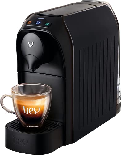 Cafeteira Espresso Três, Passione, Preta, 220V, 3 Corações