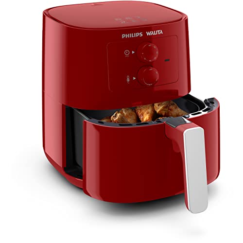 Fritadeira Airfryer Série 3000, Philips Walita, com 4.1L de capacidade, Vermelha, 1400W, 220v, RI9201/40