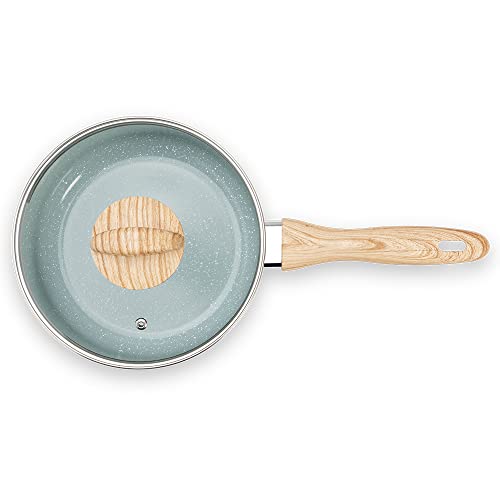 Brinox - Jogo de Panelas 6 Peças com Fundo de Indução Ceramic Life Botanika - Verde