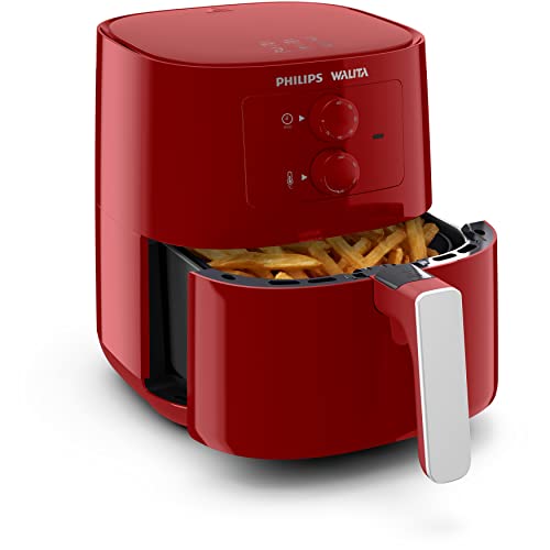 Fritadeira Airfryer Série 3000, Philips Walita, com 4.1L de capacidade, Vermelha, 1400W, 220v, RI9201/40