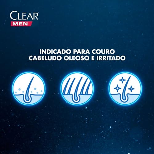 Clear, Shampoo Men Anticaspa, Ice Cool Menthol , 400ml