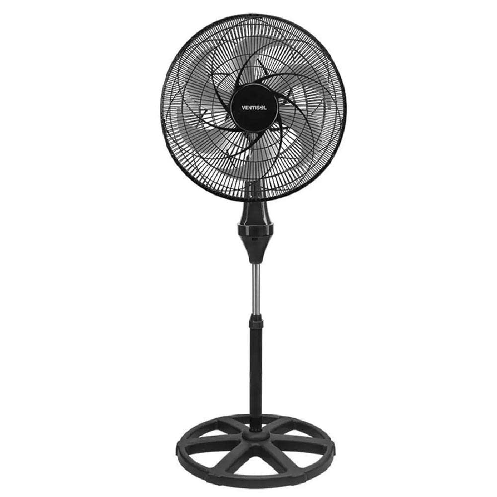 Ventisol Ventilador de Coluna Oscilante, Turbo 6 Pás Premium, Preto, 40cm, 220V