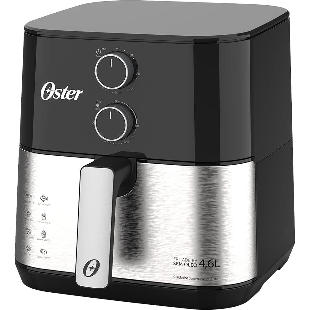 Fritadeira Sem Óleo Oster 127V - OFRT520, PRETO