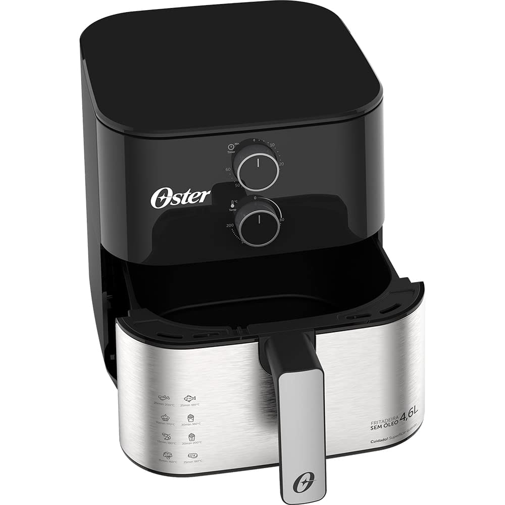 Fritadeira Sem Óleo Oster 127V - OFRT520, PRETO