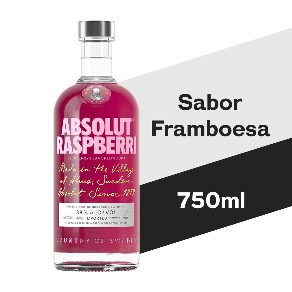 Vodka Absolut Raspberri - 750 ml