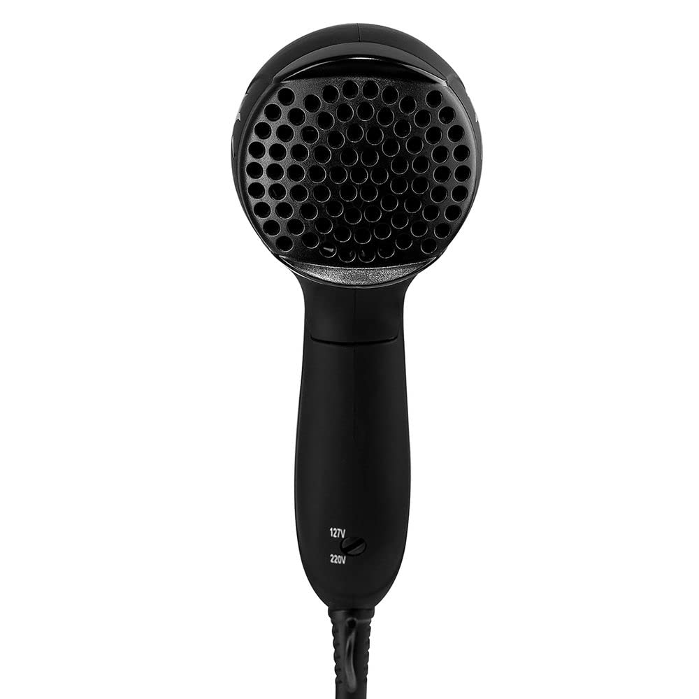 Secador de cabelo, Easy travel, 800w, Preto, Bivolt, Britânia