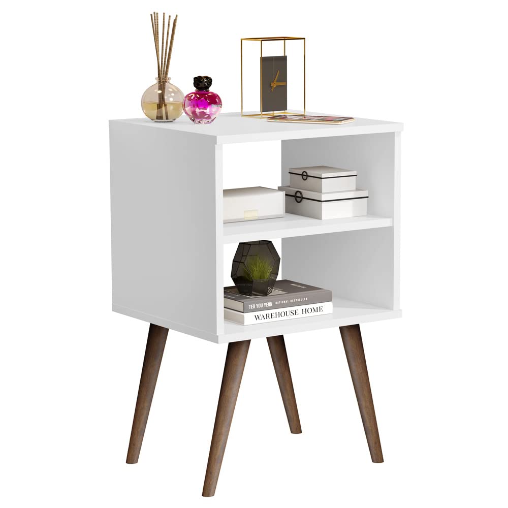 Mesa de cabeceira Jb Bechara 1515 - Clan - TuttiCasa cor:Branco