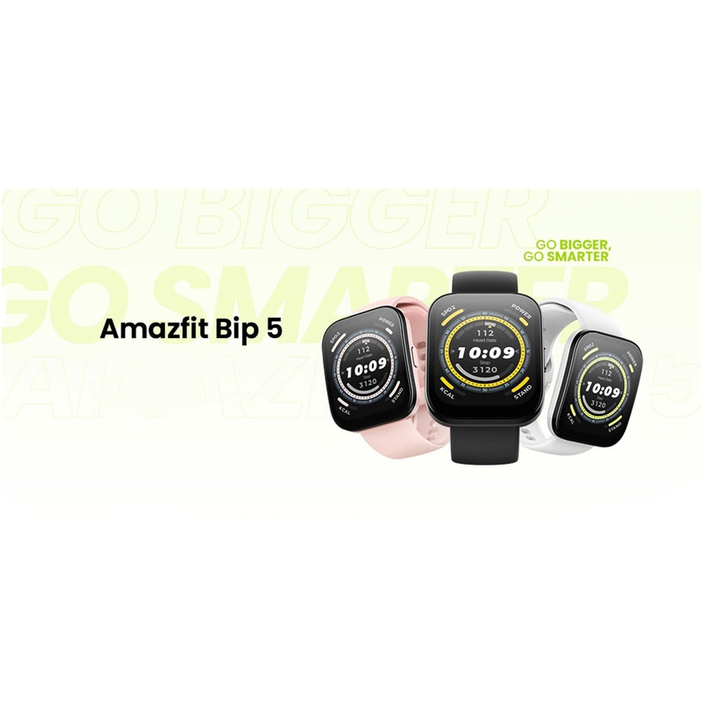 Amazfit Bip 5 A2215 46mm Relógio inteligente tela de 1,91 polegadas para Android iPhone, chamadas Bluetooth, Alexa embutido, rastreamento GPS (preto)