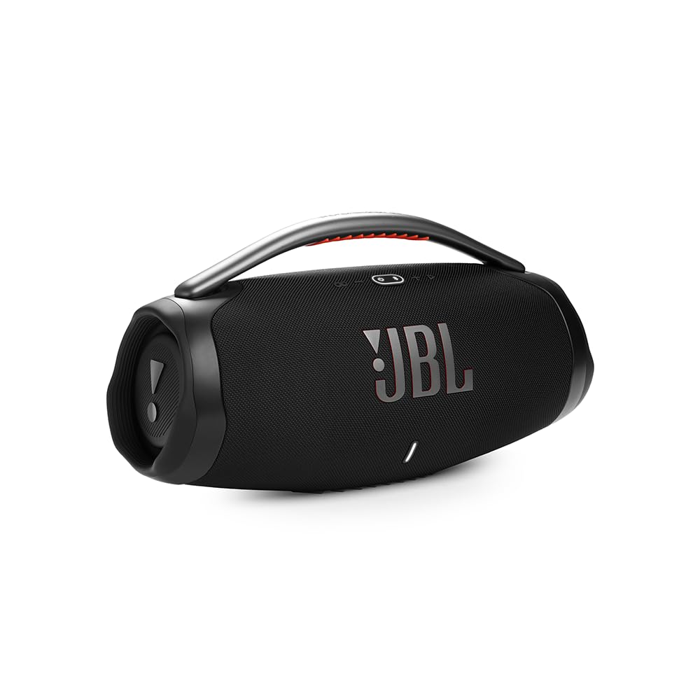 JBL Caixa de Som, Boombox 3, Bluetooth, À Prova D'água e Poeira - Preto