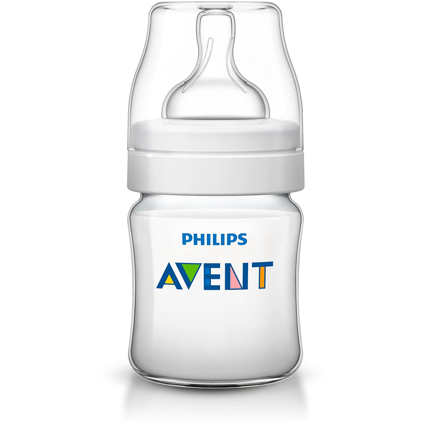 AVENT Kit 3 Mamadeiras Clássica Anticólica 125/260/330ml, Transparente