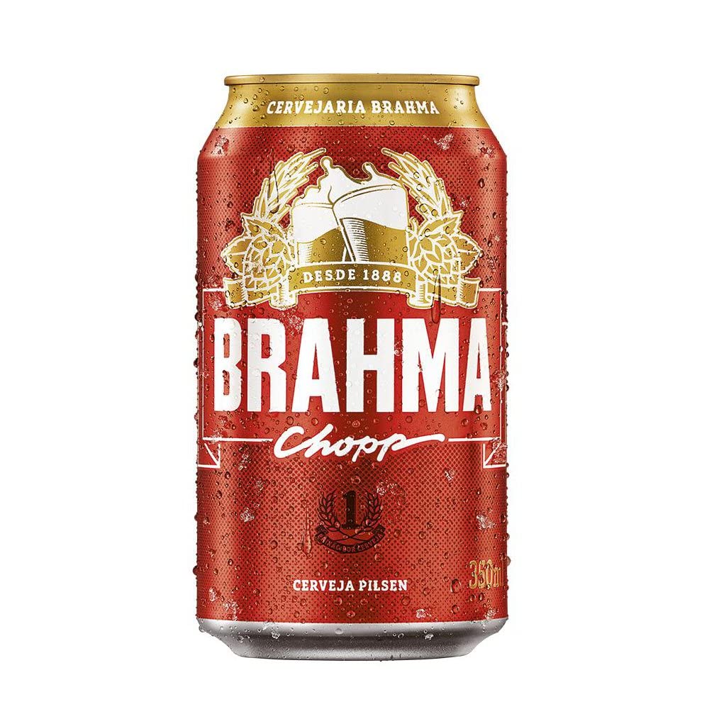 Pack Cerveja Brahma Lata 350ML - com 12 unidades