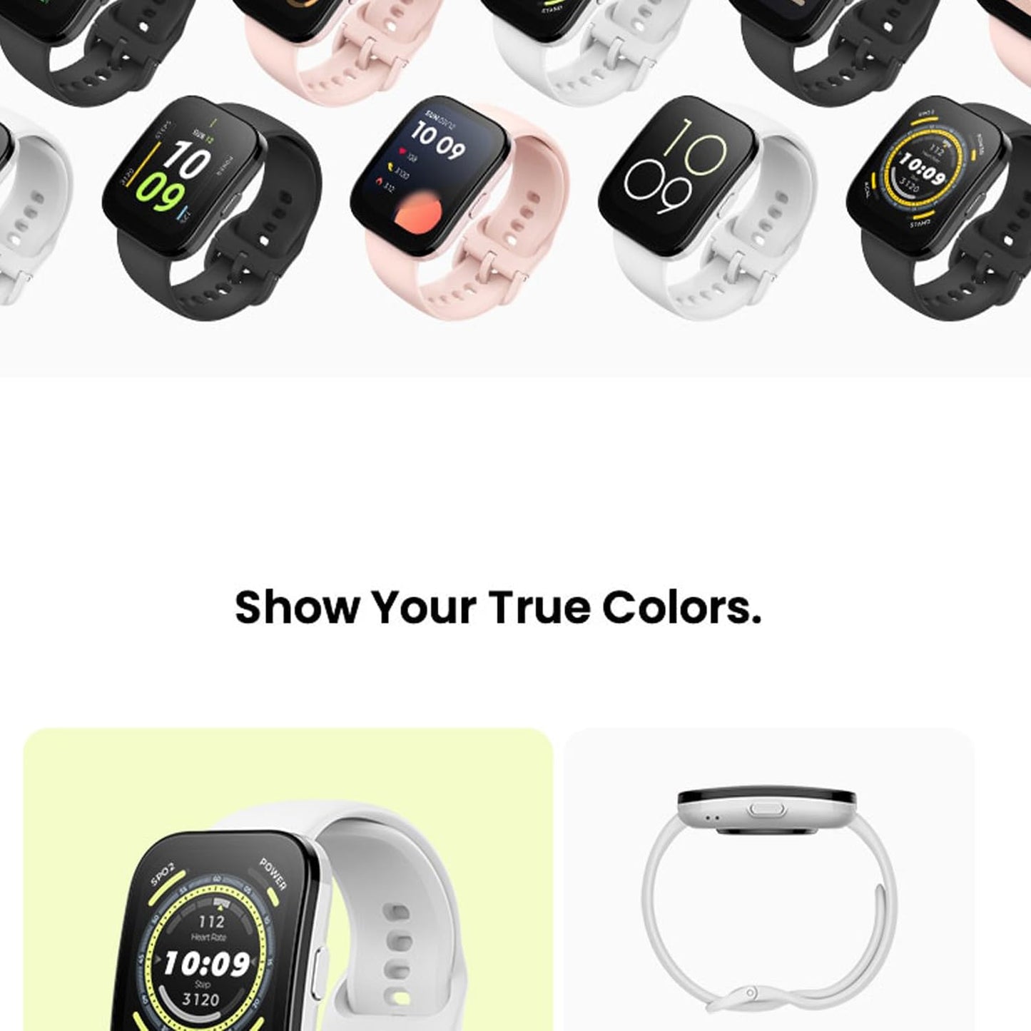 Amazfit Bip 5 A2215 46mm Relógio inteligente tela de 1,91 polegadas para Android iPhone, chamadas Bluetooth, Alexa embutido, rastreamento GPS (preto)