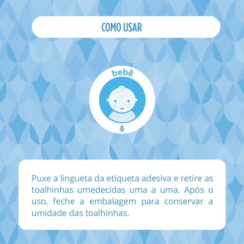 Johnson's Baby Lenços Umedecidos Limpeza e Suavidade,44un