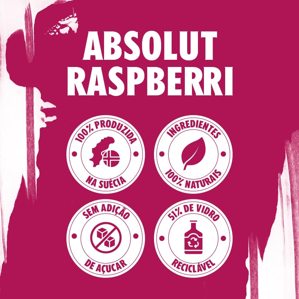 Vodka Absolut Raspberri - 750 ml