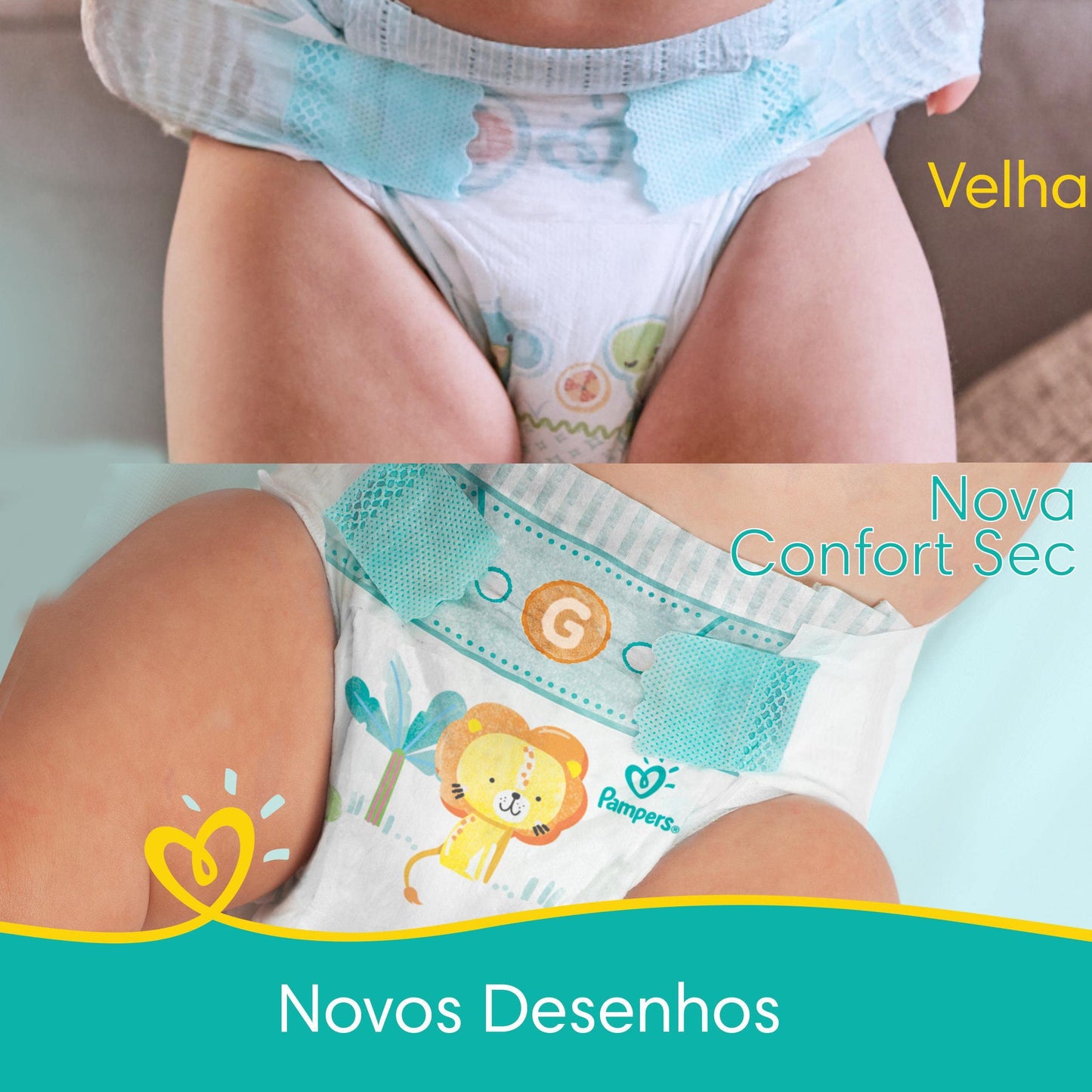 Pampers Fralda Confort Sec Xg 148 Unidades