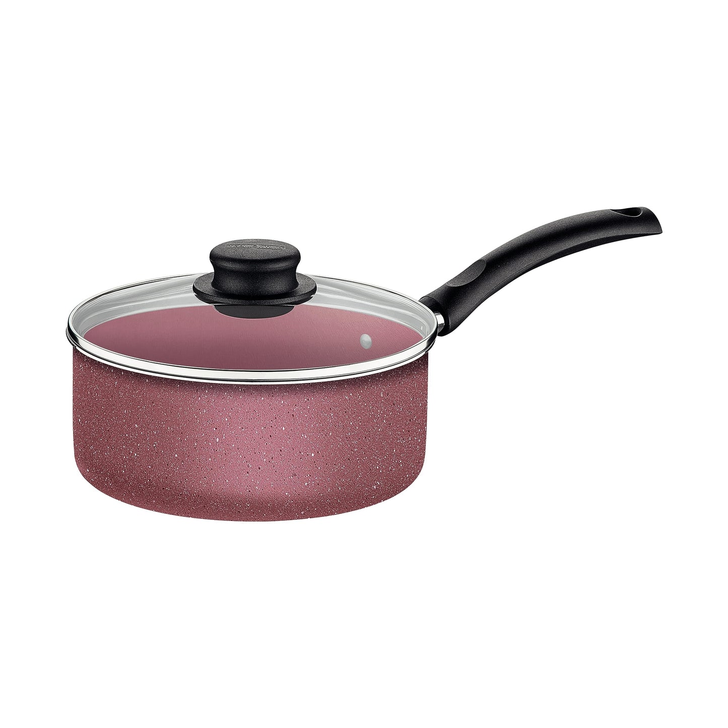 Jogo de Panelas Tramontina Turim em Aluminio com Revestimento Interno e Externo em Antiaderente Starflon Max Rosa 04 Peças