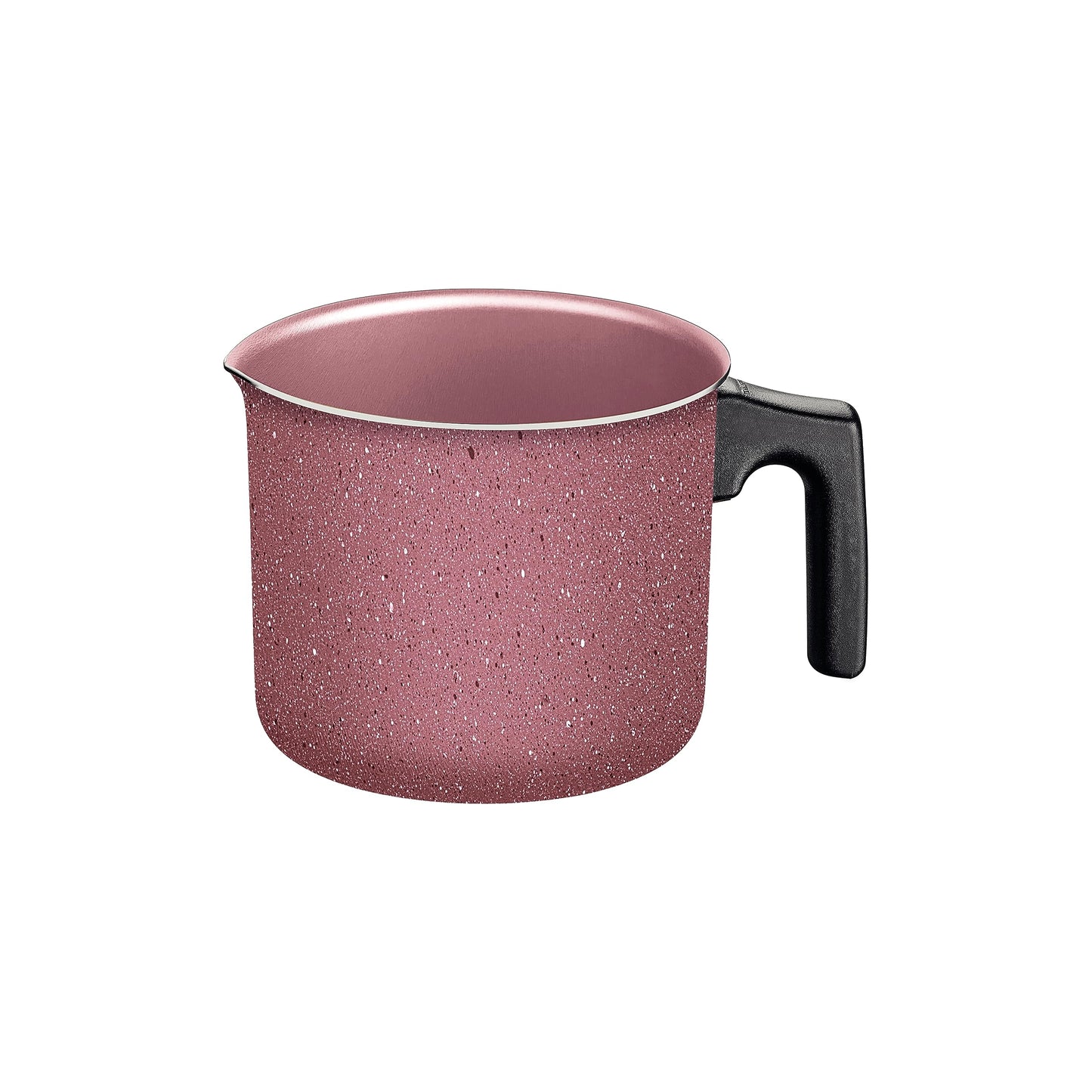Jogo de Panelas Tramontina Turim em Aluminio com Revestimento Interno e Externo em Antiaderente Starflon Max Rosa 04 Peças
