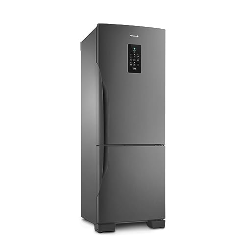 Geladeira Panasonic Frost Free 425L A+++ Titanio - NR-BB53PV3TA 127V