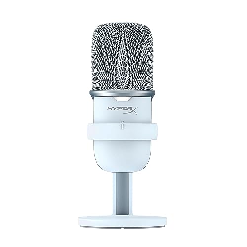 HyperX SoloCast USB WHT Microphone, Modelo: 519T2AA