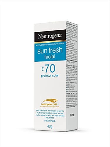 Neutrogena Sun Fresh Protetor Solar Facial FPS 70, 40g