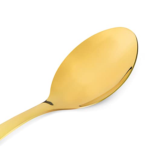 Faqueiro Dourado Lovers Aço Inox 16 Peças Gourmet Mix