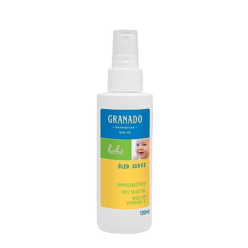 Óleo Bebê Tradicional, Granado, Branco, 120Ml