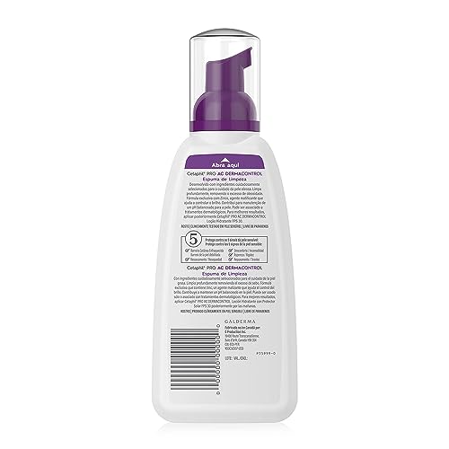 Cetaphil Espuma De Limpeza Facial Pele Oleosa Cetaphil Pro Ac Dermacontrol 236Ml