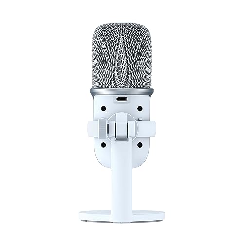 HyperX SoloCast USB WHT Microphone, Modelo: 519T2AA
