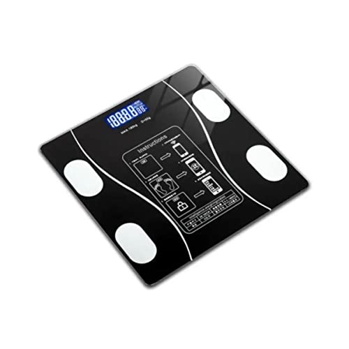 Balança Digital Bioimpedância Com Bluetooth Aplicativo Peso Analisador Corporal Gordura 180kg
