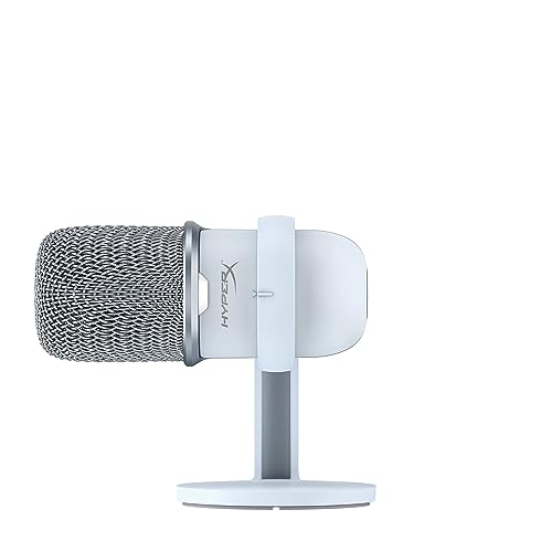 HyperX SoloCast USB WHT Microphone, Modelo: 519T2AA