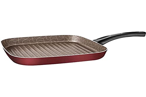 Bistequeira Tramontina Paris em Alumínio com Revestimento Interno em Antiaderente Starflon Max e Externo de Silicone Vermelho 28 cm 2,3 L