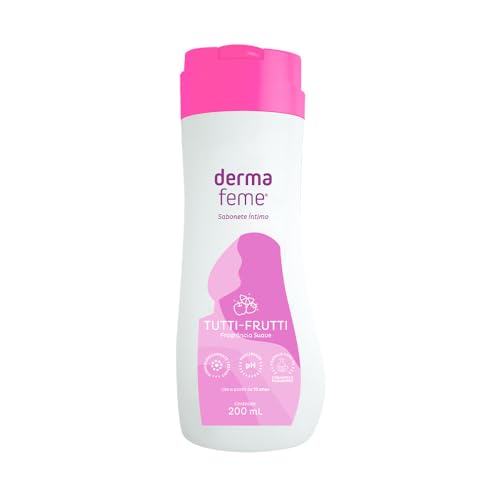 Sabonete Líquido Íntimo Dermafeme Teen 200ml, Branco, 2 unidades