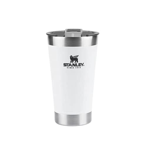 Copo Térmico de Cerveja Stanley com tampa e abridor – Aço Inox e Parede Dupla - 473ML