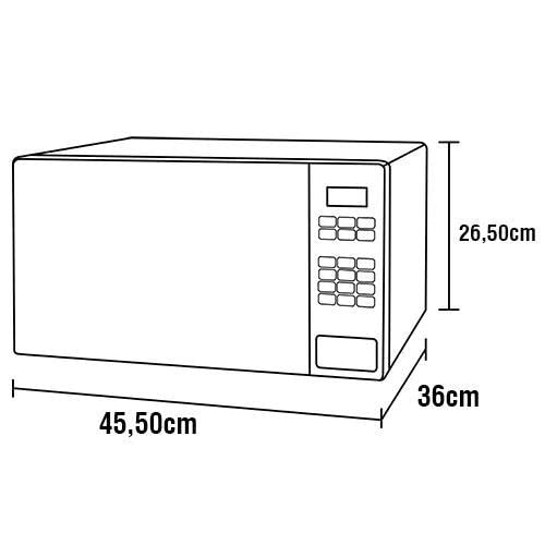 Micro-ondas Electrolux MTO30 com Função Tira Odor 20L - 220V