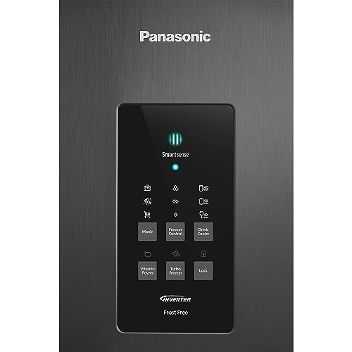 Geladeira Panasonic Frost Free 425L A+++ Titanio - NR-BB53PV3TA 127V