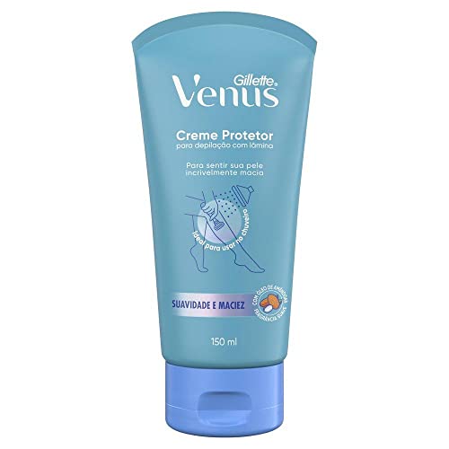 Gillette Venus Creme para Depilação com Óleo de Amêndoas, para Depilar no Chuveiro 150mL