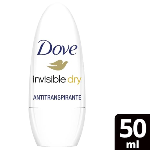 Desodorante Antitranspirante Roll On Dove Invisible Dry 50ml (A embalagem pode variar)