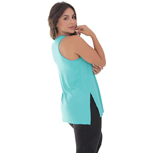 KIT 03 CAMISETAS REGATA FITNESS SILK ROCCA (G, Marinho/Tame/Romance)