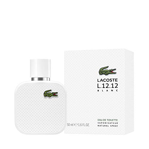 Lacoste L12.12 Blanc Masculino Eau De Toilette 50Ml,