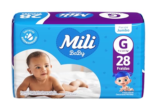Mili Fralda Ultra Seca G 1X28 Unidades Jumbo
