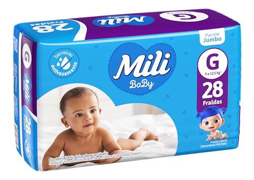 Mili Fralda Ultra Seca G 1X28 Unidades Jumbo