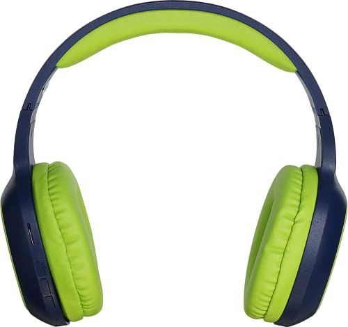Headset Bluetooth com Microfone e Entrada Micro USB + Aúdio P2- Azul/Verde - EPB-MS1NB ELG