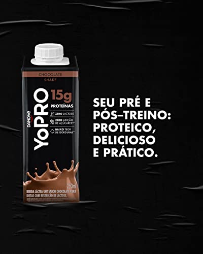 YoPRO Bebida Láctea UHT Chocolate 15g de proteínas 250ml