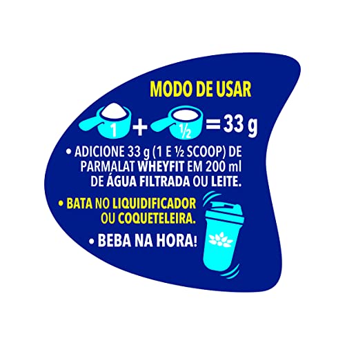 Parmalat Whey Protein Em Pó Chocolate Whey Fit 450G