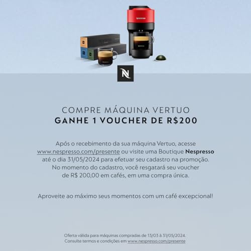 Nespresso Vertuo POP Preto 110V