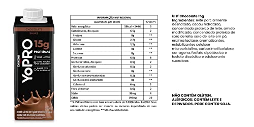 YoPRO Bebida Láctea UHT Chocolate 15g de proteínas 250ml